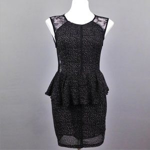 Dolls Point Women Dress Black‎ Beige 2